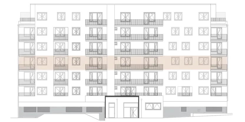 Pronájem bytu 2+kk, Praha - Hlubočepy, Vítové, 53 m2