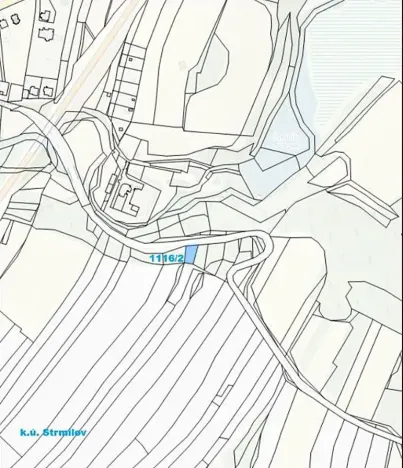 Prodej lesa, Strmilov, 424 m2