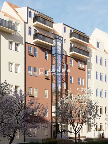 Prodej bytu 2+kk, Praha - Smíchov, Grafická, 42 m2