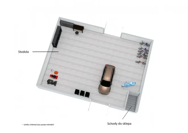 Prodej rodinného domu, Žáky, 106 m2