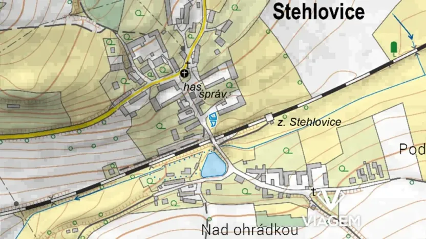 Prodej podílu zahrady, Stehlovice, 123 m2