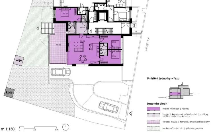 Prodej bytu 4+kk, Praha - Stodůlky, K Lužinám, 149 m2