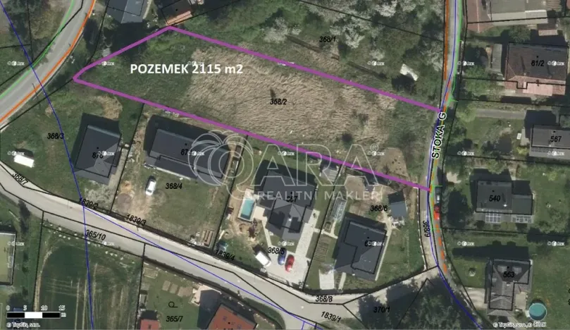 Prodej pozemku pro bydlení, Bratronice, U Hřiště, 2115 m2