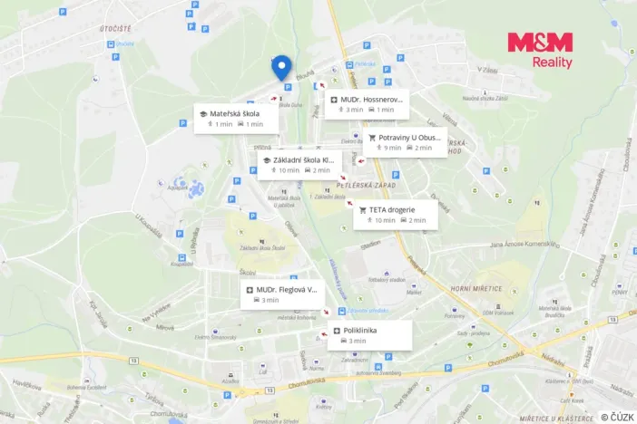 Prodej bytu 2+1, Klášterec nad Ohří, Dlouhá, 59 m2