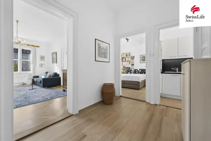 Prodej bytu 3+1, Praha - Bubeneč, Rooseveltova, 72 m2