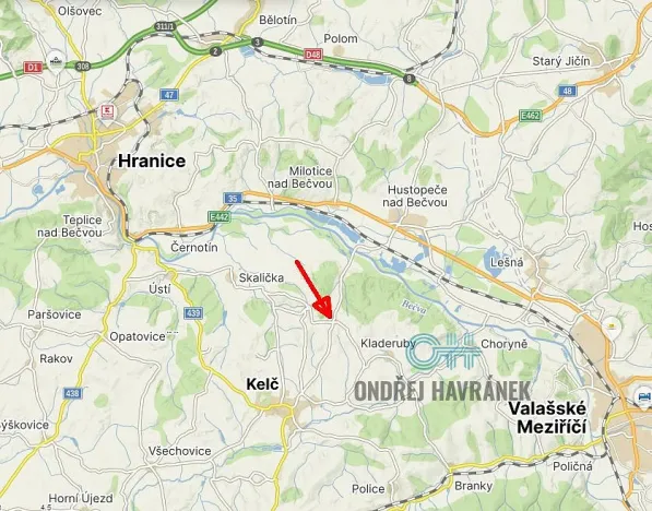 Prodej pozemku, Kelč, 2010 m2