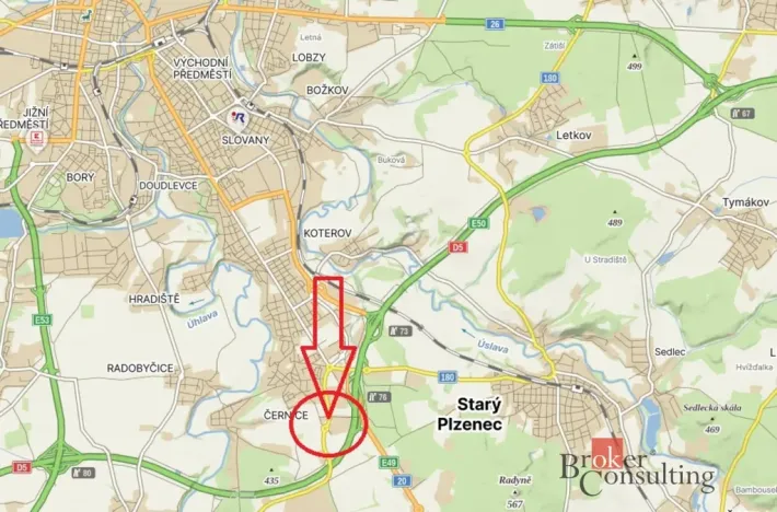 Prodej pozemku, Plzeň - Černice, 23 m2