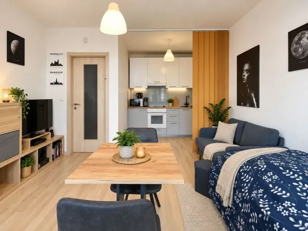 Pronájem bytu 1+kk, Praha - Kamýk, Zimova, 35 m2