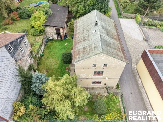 Prodej rodinného domu, Jiřetín pod Jedlovou, Náměstí Jiřího, 155 m2