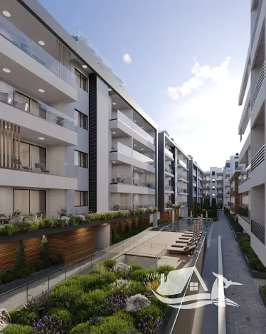 Prodej bytu 1+1, Larnaka, Kypr, 50 m2