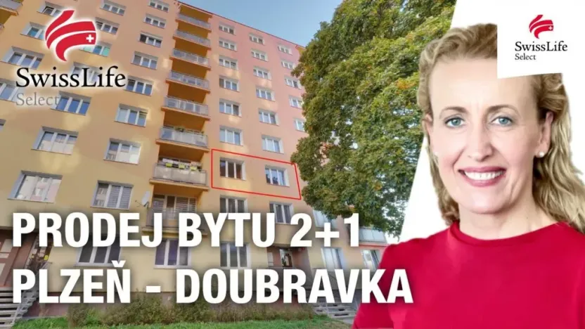 Prodej bytu 2+1, Plzeň - Doubravka, Zábělská, 65 m2
