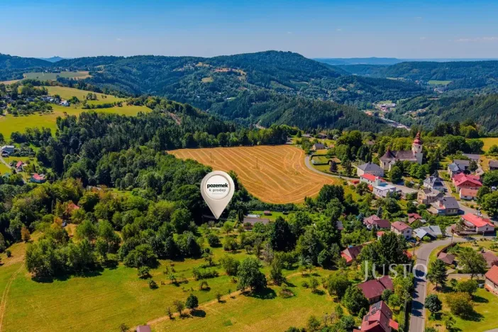Prodej zahrady, Železný Brod - Bzí, 1086 m2