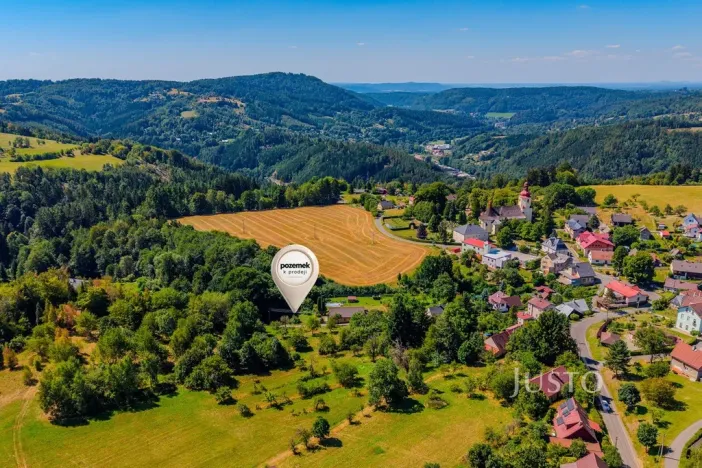 Prodej zahrady, Železný Brod - Bzí, 1086 m2