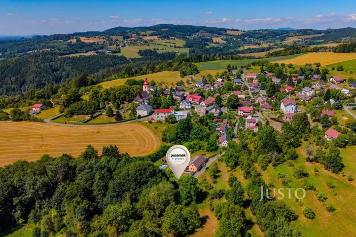 Prodej zahrady, Železný Brod - Bzí, 1086 m2