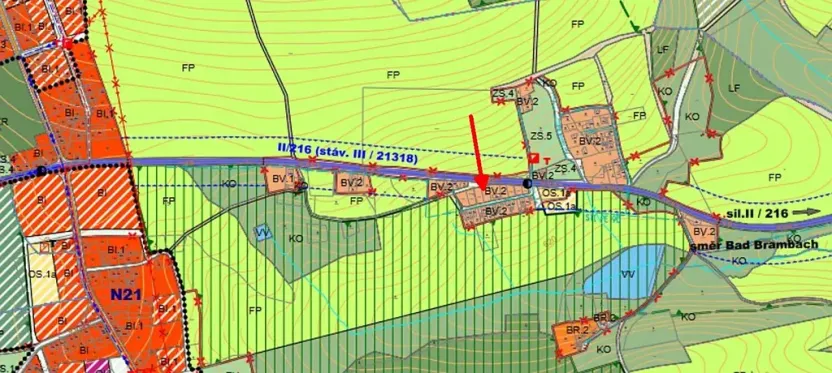 Prodej pozemku pro bydlení, Aš, 333 m2