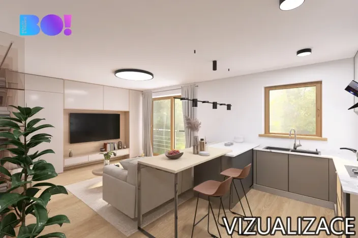 Prodej bytu 2+kk, Plumlov, Běliska, 50 m2