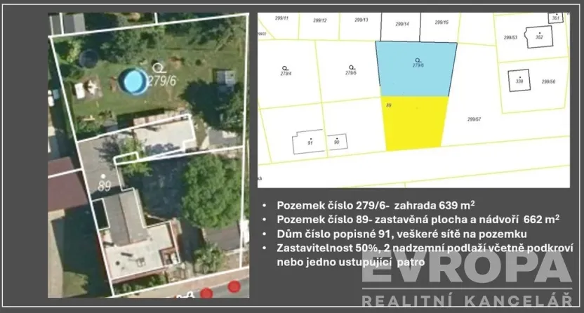 Prodej pozemku pro bydlení, Zlatníky-Hodkovice, Jesenická, 1301 m2
