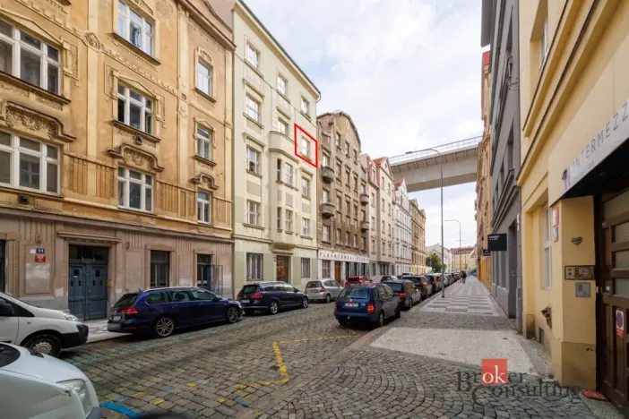 Prodej bytu 2+kk, Praha - Nusle, Oldřichova, 50 m2