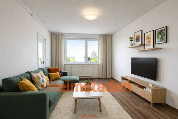 Pronájem bytu 3+1, Orlová - Lutyně, Masarykova třída, 68 m2