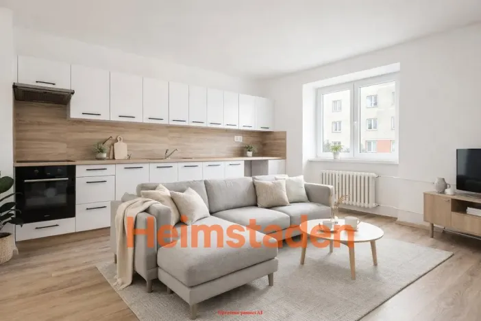 Pronájem bytu 2+kk, Ostrava - Poruba, Alšovo náměstí, 39 m2