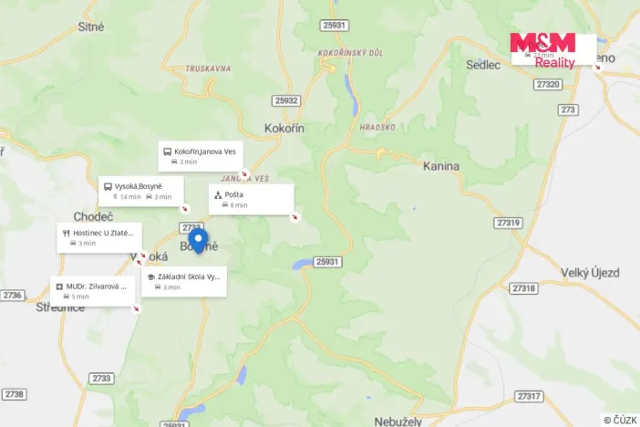 Prodej rodinného domu, Vysoká - Bosyně, 196 m2