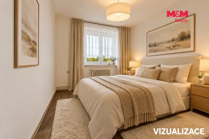 Prodej bytu 3+1, Velká Bystřice, Na Letné, 60 m2