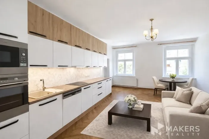 Pronájem bytu 2+kk, Praha - Žižkov, U kněžské louky, 80 m2
