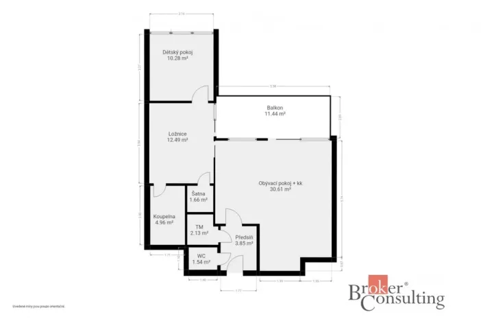 Pronájem bytu 3+kk, Praha - Holešovice, Varhulíkové, 78 m2