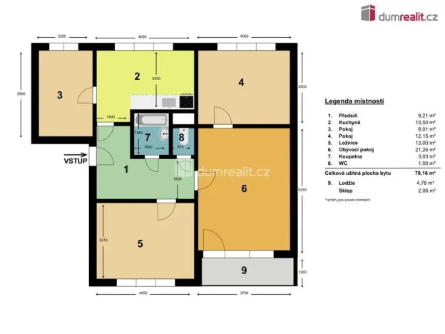 Prodej bytu 4+1, Liberec - Liberec XXIII-Doubí, 83 m2