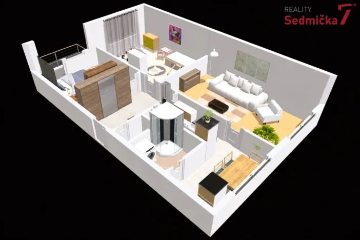 Prodej bytu 3+1, Polná, Palackého, 75 m2