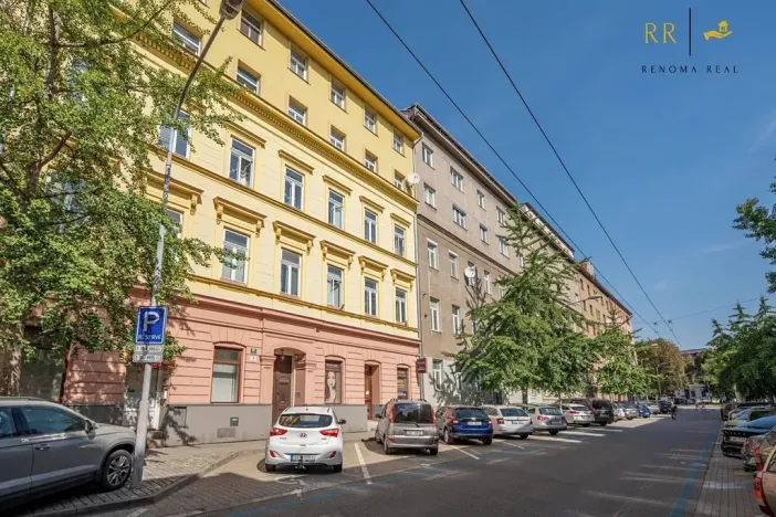 Pronájem bytu 1+1, Brno, Slovákova, 45 m2