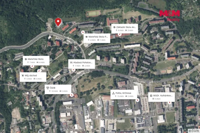 Prodej bytu 3+1, Ústí nad Labem - Krásné Březno, Dvojdomí, 71 m2