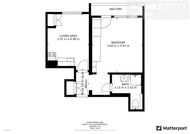 Pronájem bytu 1+1, Příbram, Čechovská, 36 m2