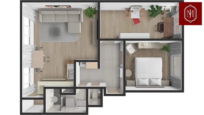 Pronájem bytu 3+kk, Cerekvička-Rosice, 75 m2