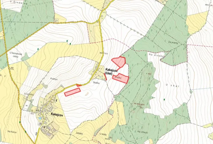 Prodej pole, Kakejcov, 49441 m2