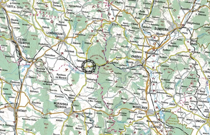 Prodej louky, Tatenice, 7622 m2