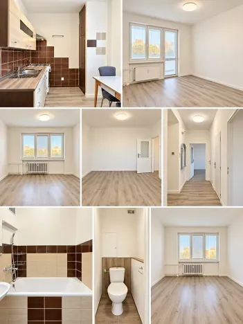 Pronájem bytu 2+1, Ostrava, Čkalovova, 60 m2