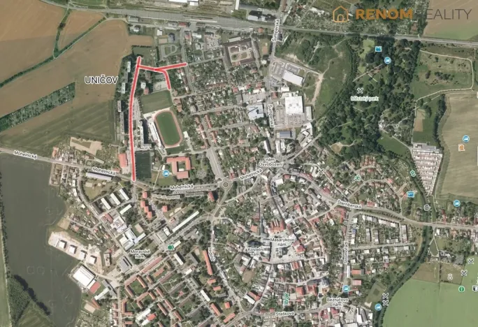 Pronájem bytu 2+1, Uničov, Gen. Svobody, 44 m2