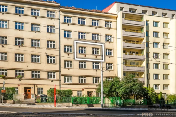 Prodej bytu 2+kk, Praha, Jičínská, 40 m2