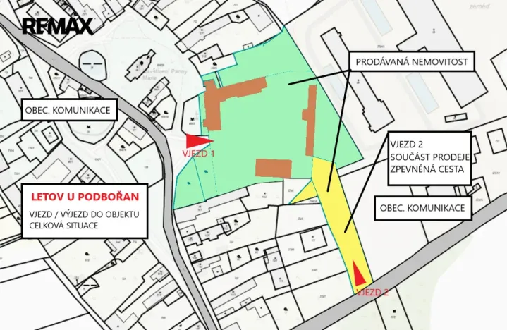 Prodej rodinného domu, Podbořany - Letov, 767 m2