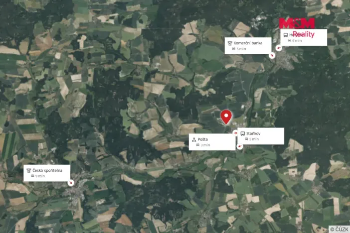 Prodej komerčního pozemku, Staňkov - Staňkov I, 5589 m2