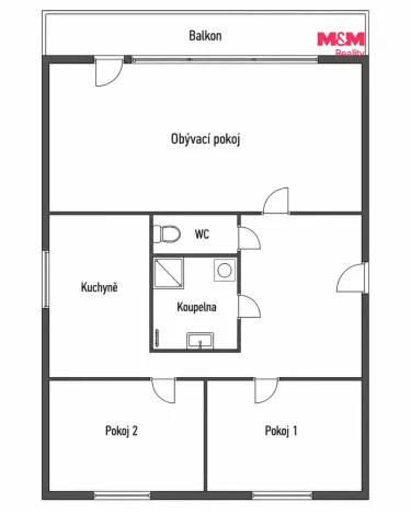 Prodej bytu 3+1, Jakartovice, 74 m2