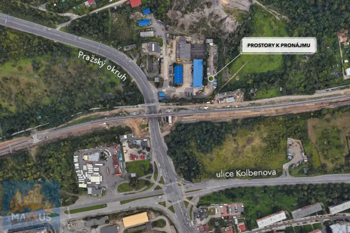 Pronájem komerčního pozemku, Praha - Hloubětín, Kbelská, 3070 m2