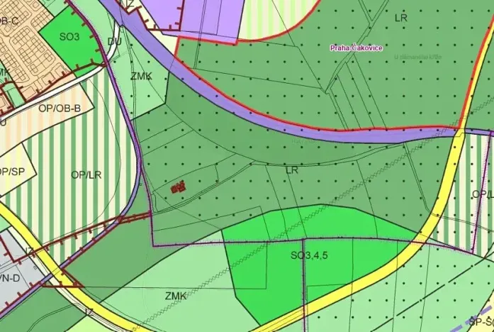Prodej pozemku, Praha - Čakovice, 8242 m2