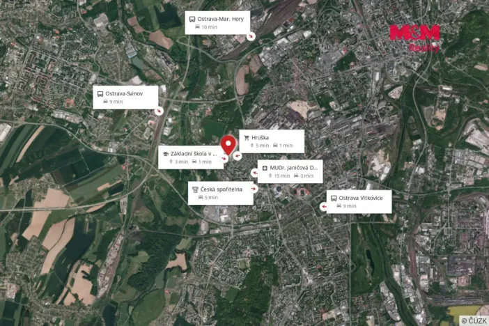 Prodej bytu 3+1, Ostrava - Zábřeh, V Zálomu, 68 m2