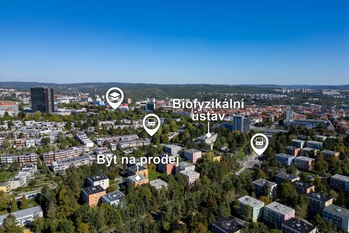 Prodej bytu 2+1, Brno - Žabovřesky, Fričova, 54 m2