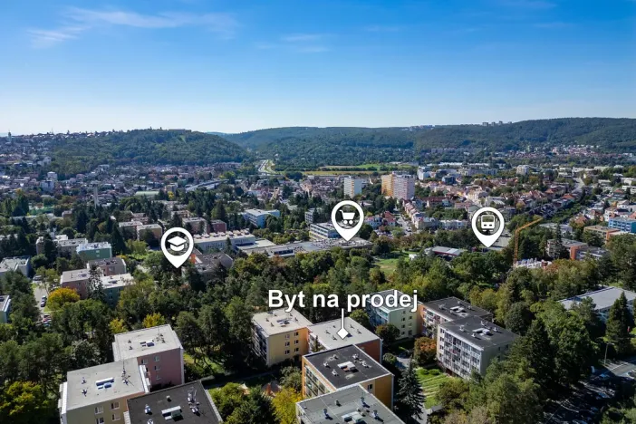 Prodej bytu 2+1, Brno - Žabovřesky, Fričova, 54 m2