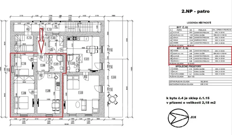 Prodej bytu 3+kk, Kašperské Hory, Zlatá stezka, 52 m2