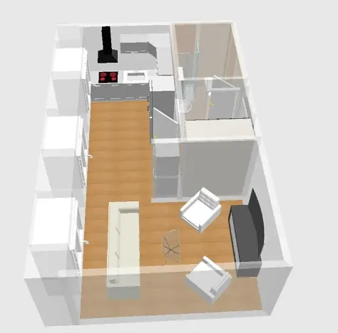 Pronájem bytu 1+kk, Brno, Tkalcovská, 30 m2