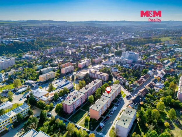 Prodej bytu 1+1, Třebíč - Nové Dvory, Benešova, 34 m2